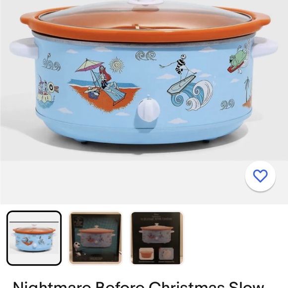 Kitchen The Nightmare Before Christmas 7 Quart Slow Cooker Poshmark
